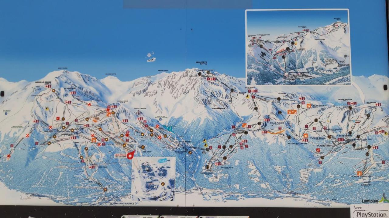 Bourg St Maurice Les Arcs 1800 Charvet Belles Challes Vue Panoramique, Nature, Bien Etre, Paisible, Espace 외부 사진